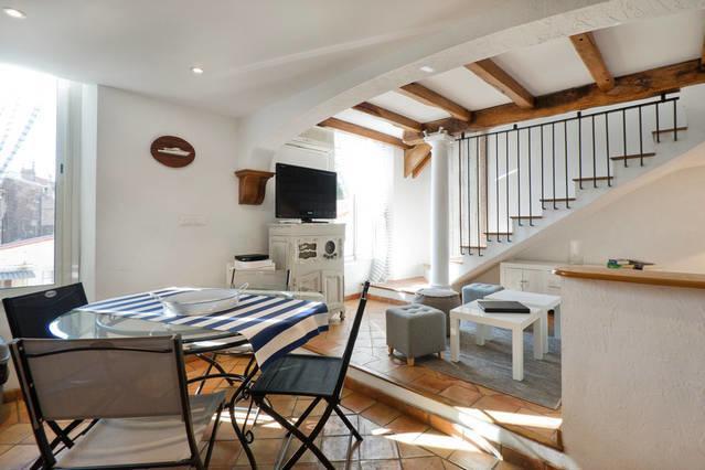 カンヌDuplex Bas Suquet Vieux Portアパートメント 部屋 写真